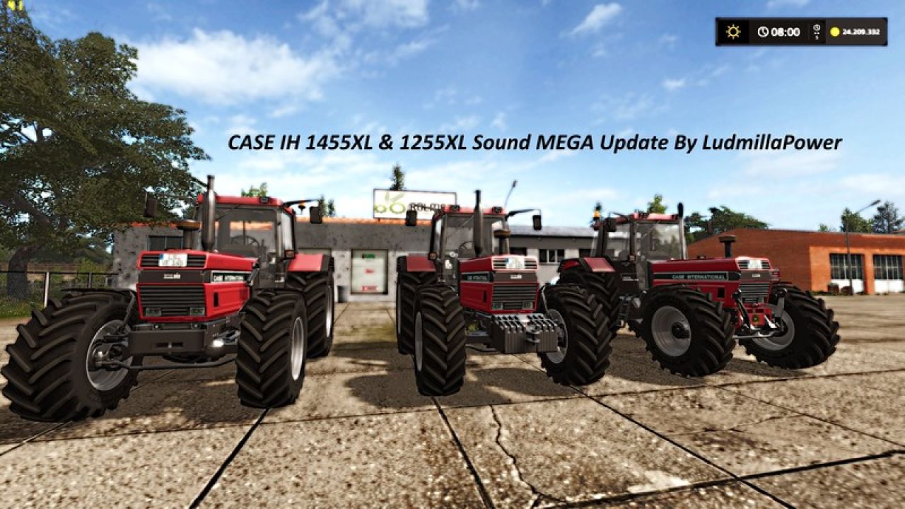 Case IH 1455 XL and 1255 XL Sound Update By LudmillaPower