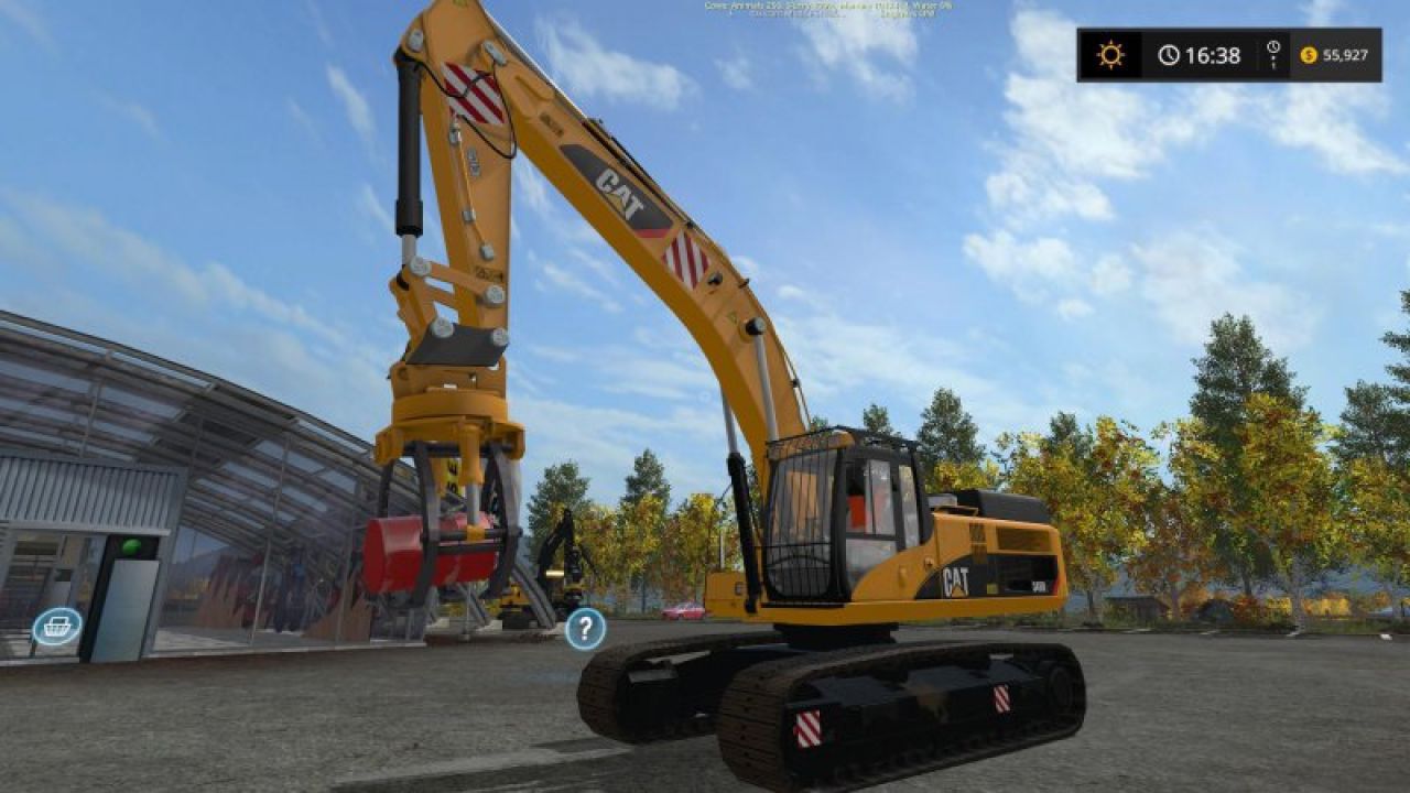 CAT 345D Grapple