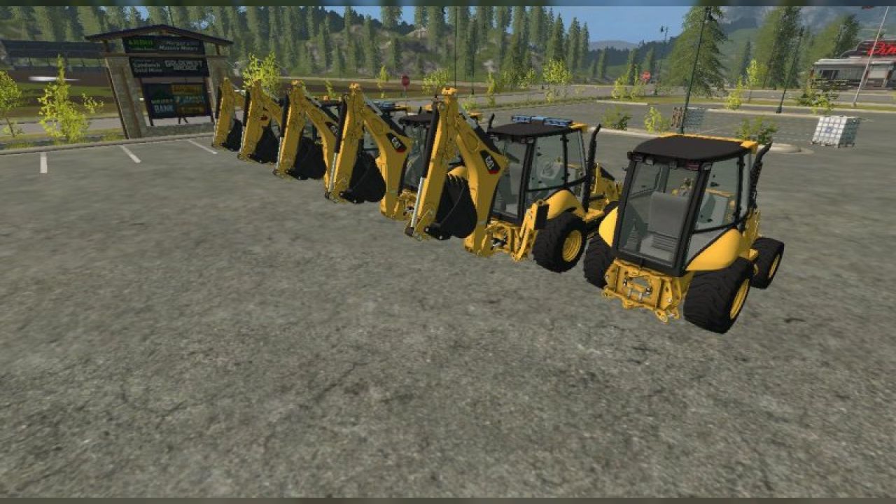 CAT Backhoe 420F