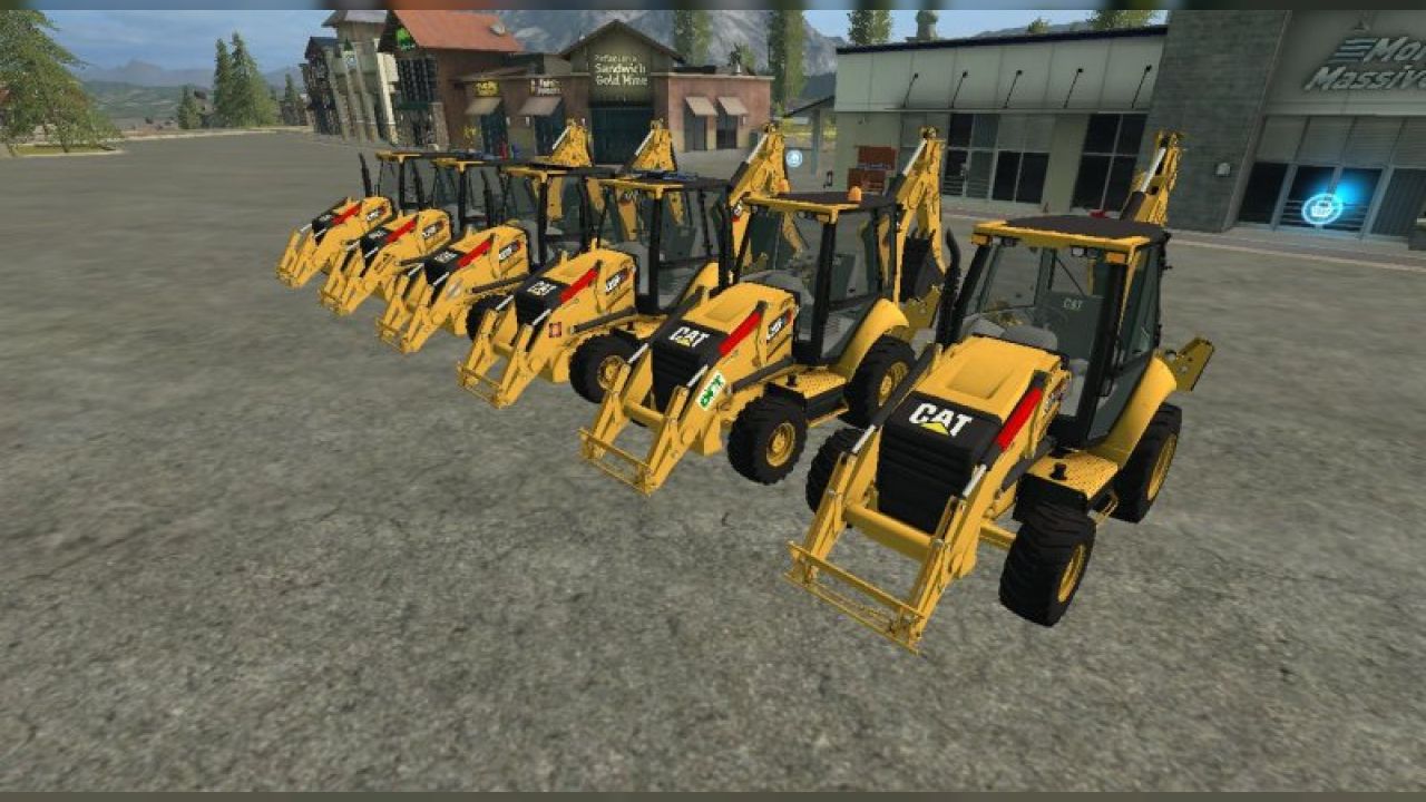 CAT Backhoe 420F