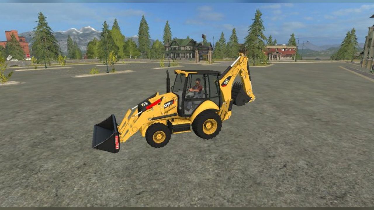 CAT Backhoe 420F