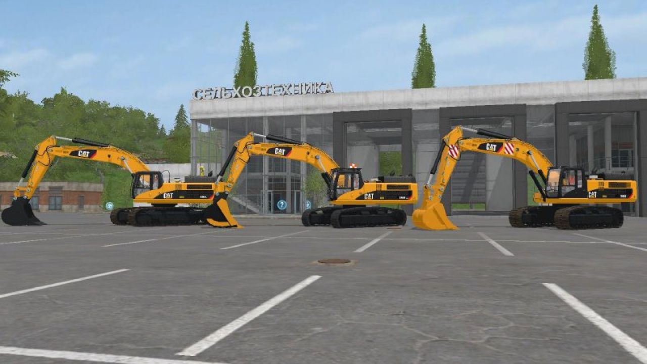 Caterpillar 345D Pack