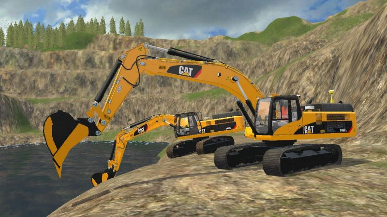 Caterpillar 345D Pack