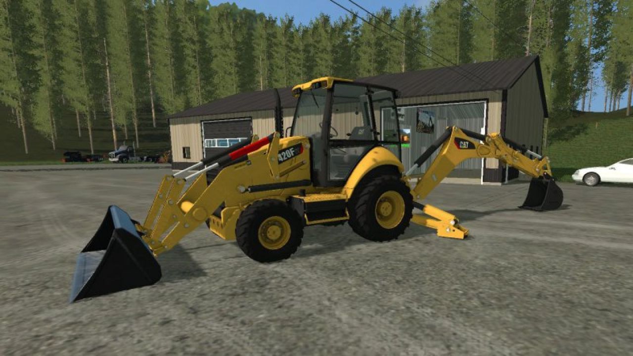 Caterpillar 420F Backhoe