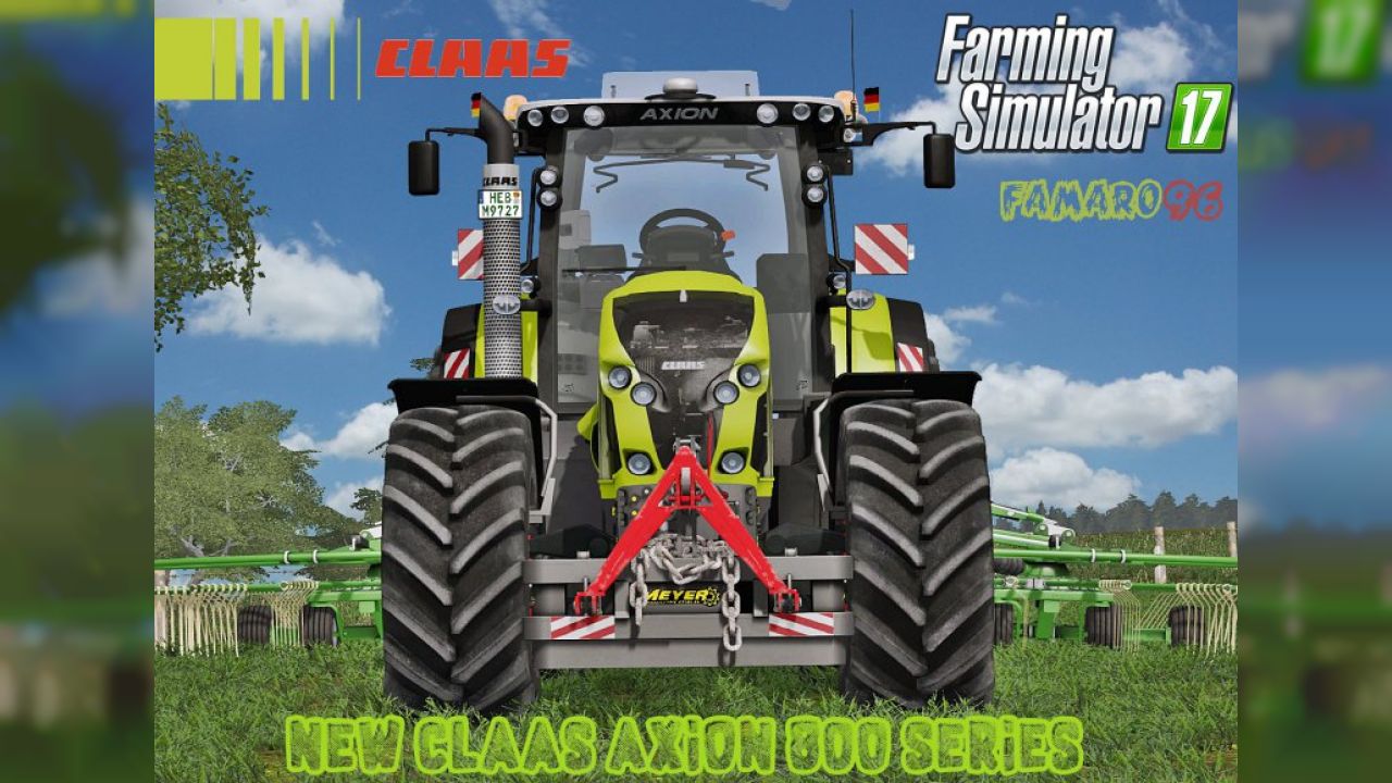 Claas Axion 800 Series Full Pack