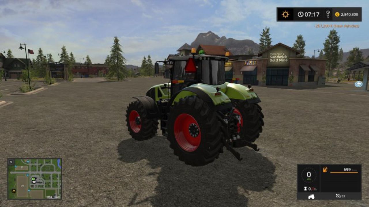 Claas Axion 900 usa