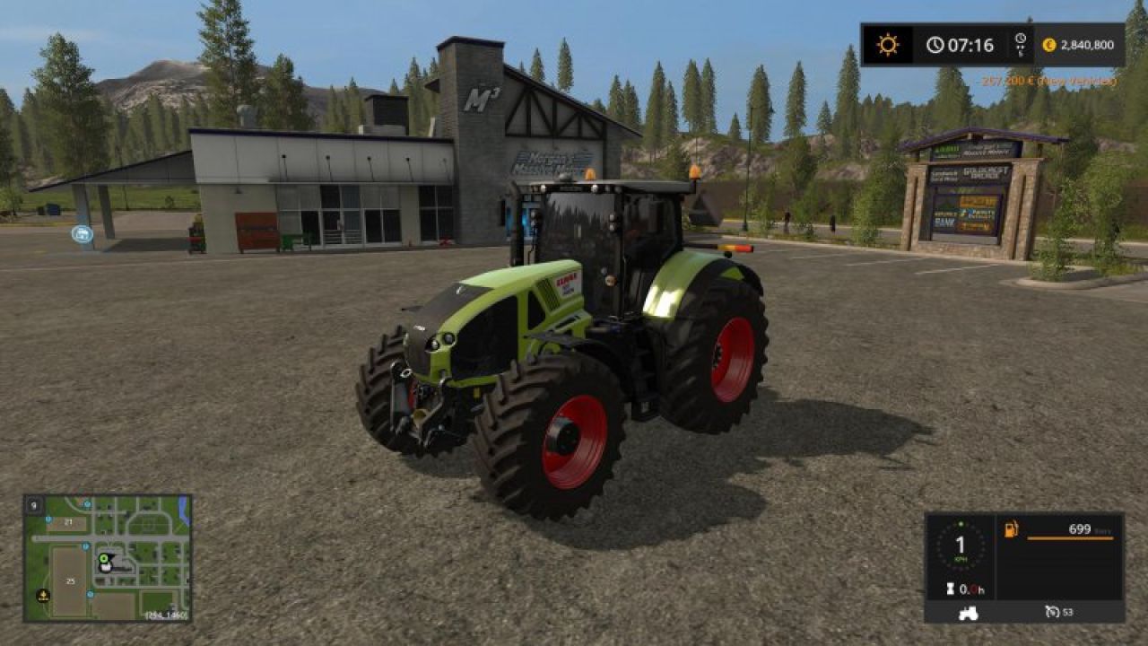 Claas Axion 900 usa