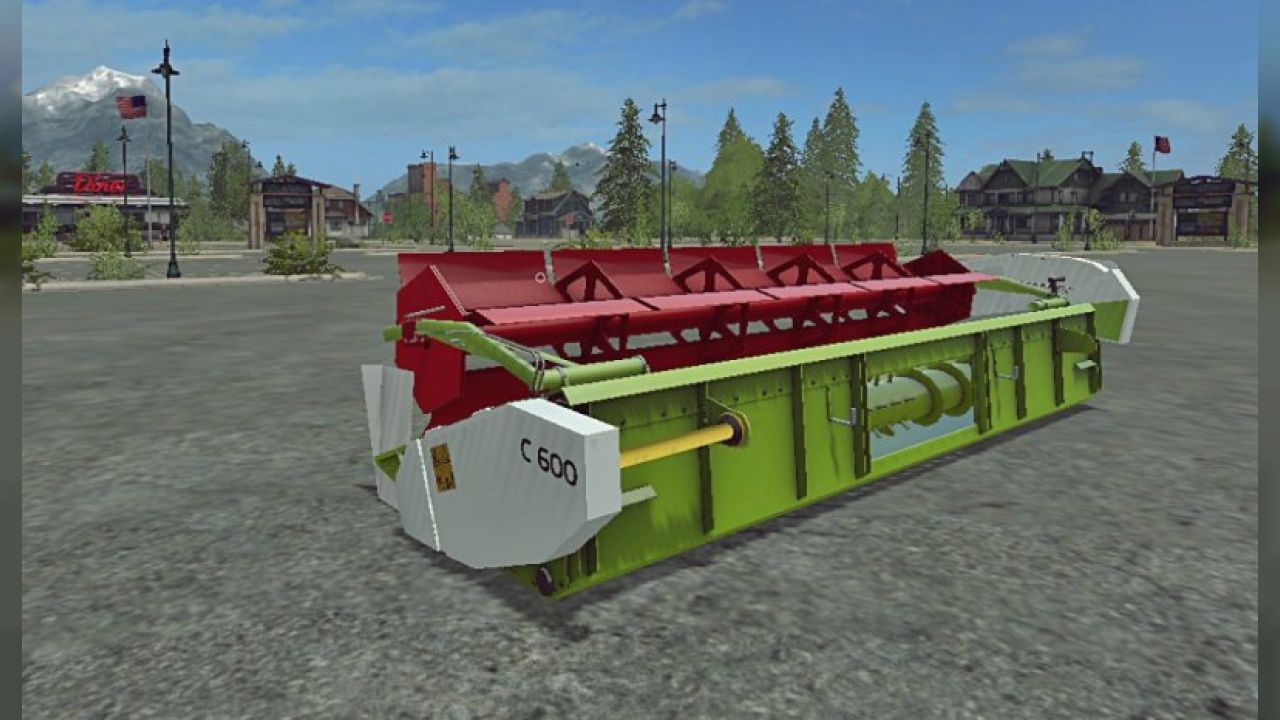 Claas C600 Sunflower FS17 - KingMods