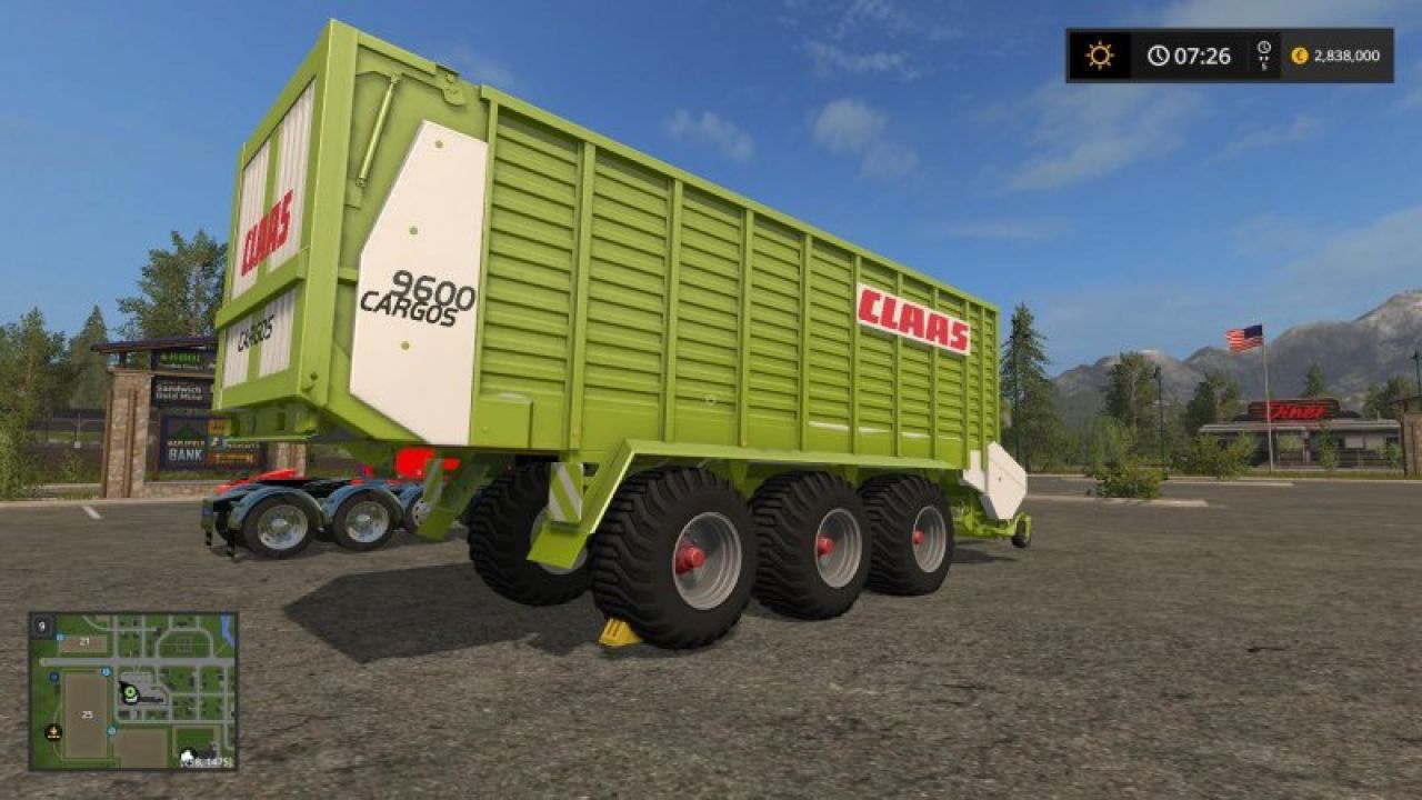 Claas Cargos 9600