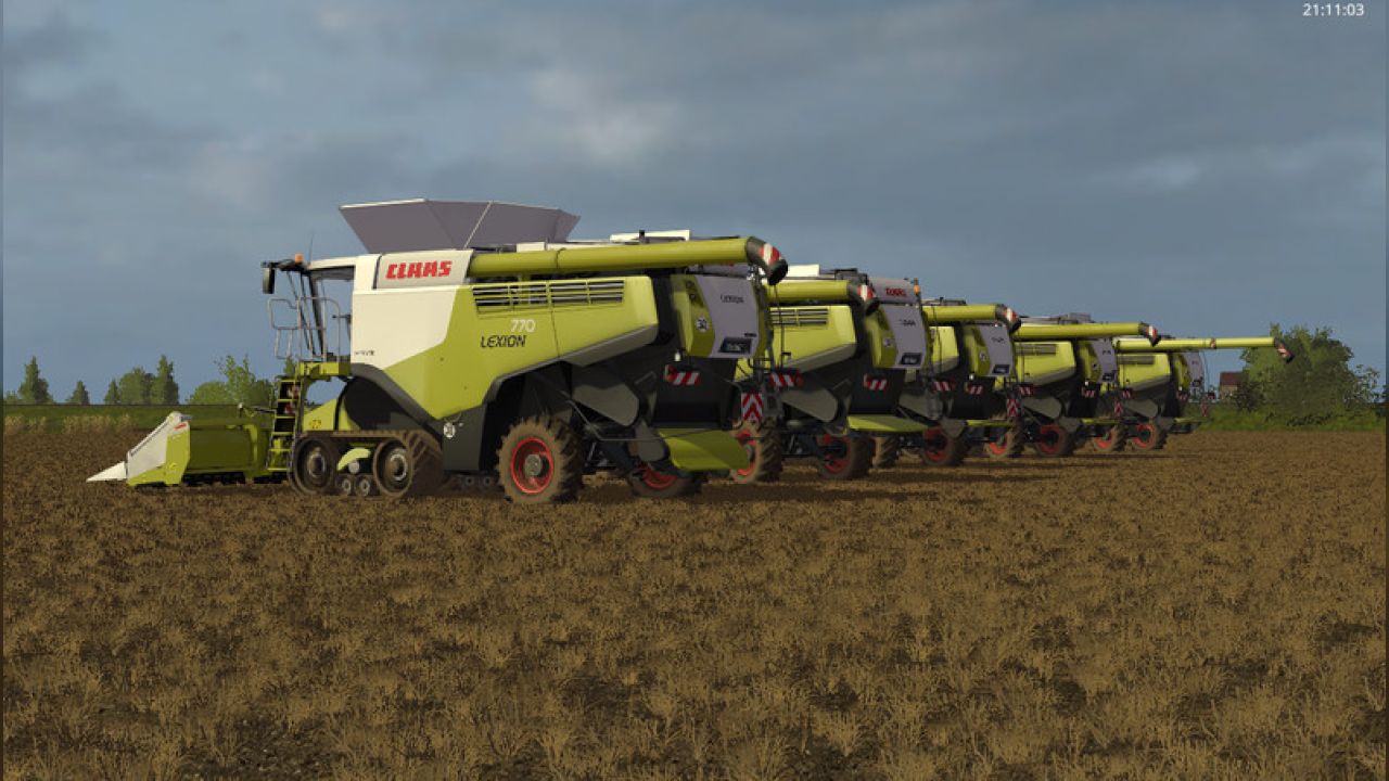 Claas Lexion 700 STAGE IV Pack