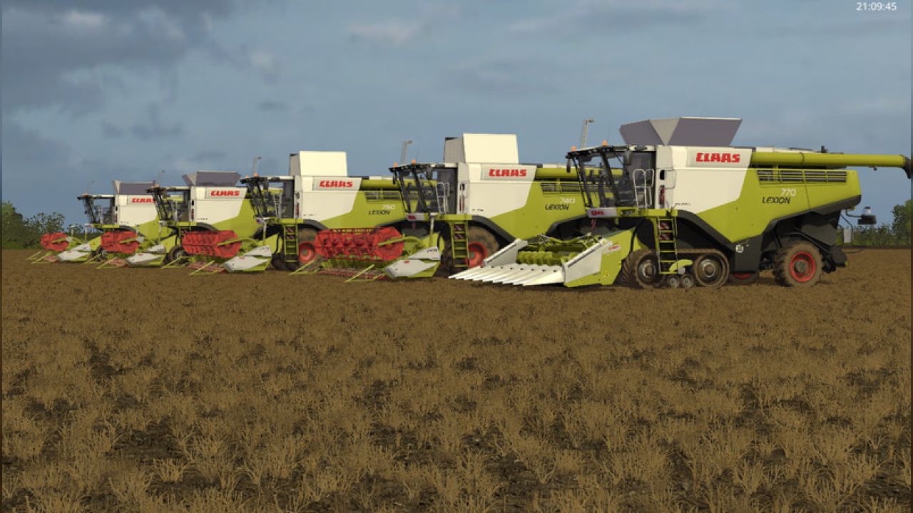 Claas Lexion 700 STAGE IV Pack v1.4.2 Rus