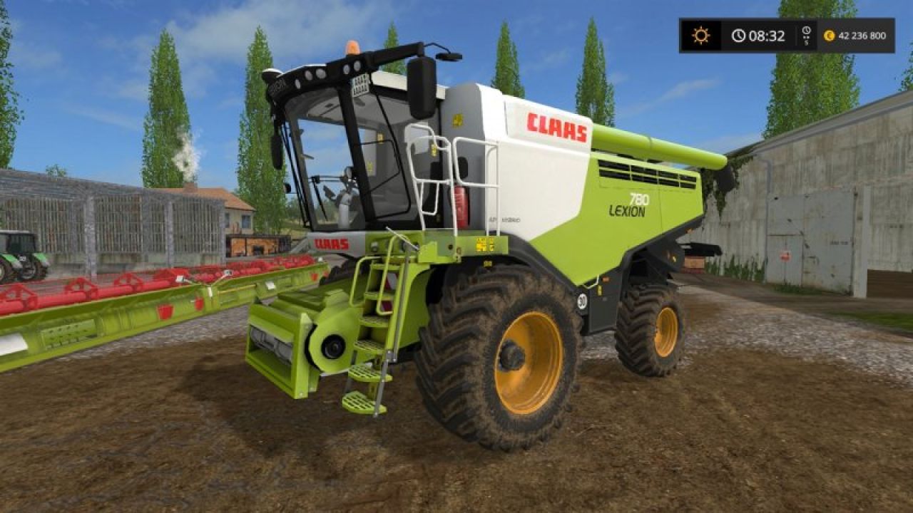 Claas Lexion 780 + Headers