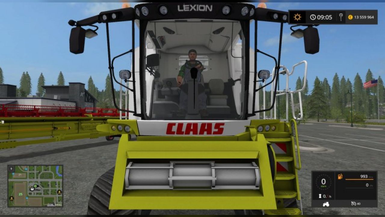 Claas Lexion 780 pack