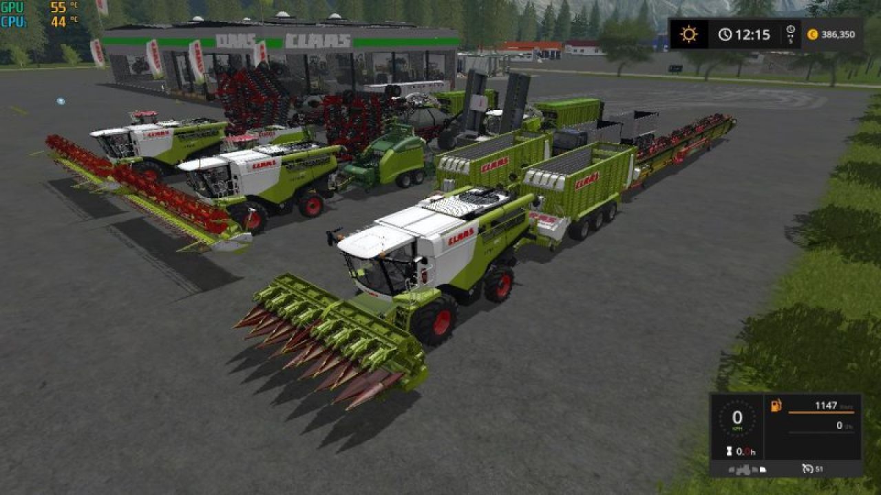 Claas Lexion Experimental v3