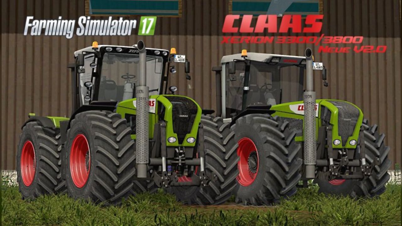 Claas Xerion 3300/3800 V2.0 Final Pack