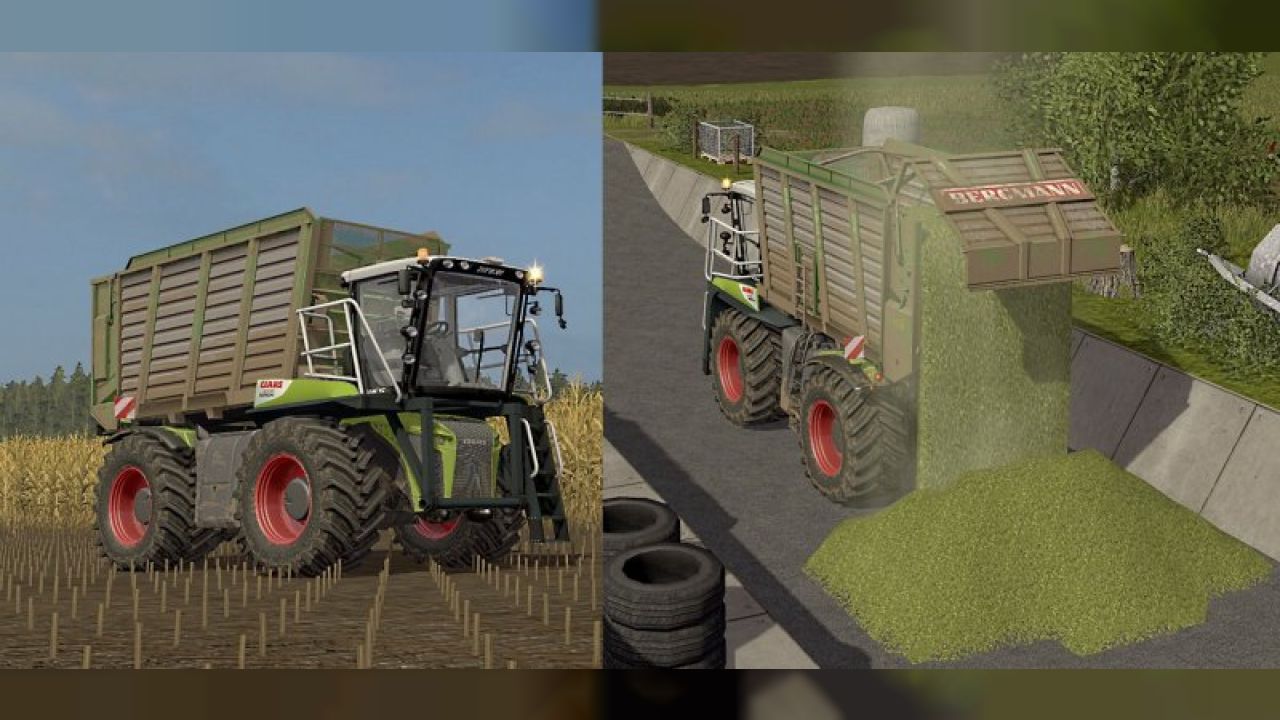 Claas Xerion 4000 Saddle Trac Full Pack