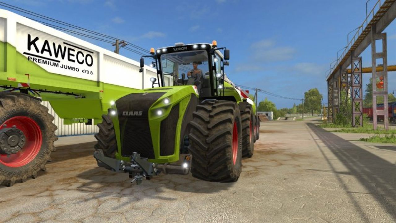 CLAAS Xerion 5000 gold edition v1.1