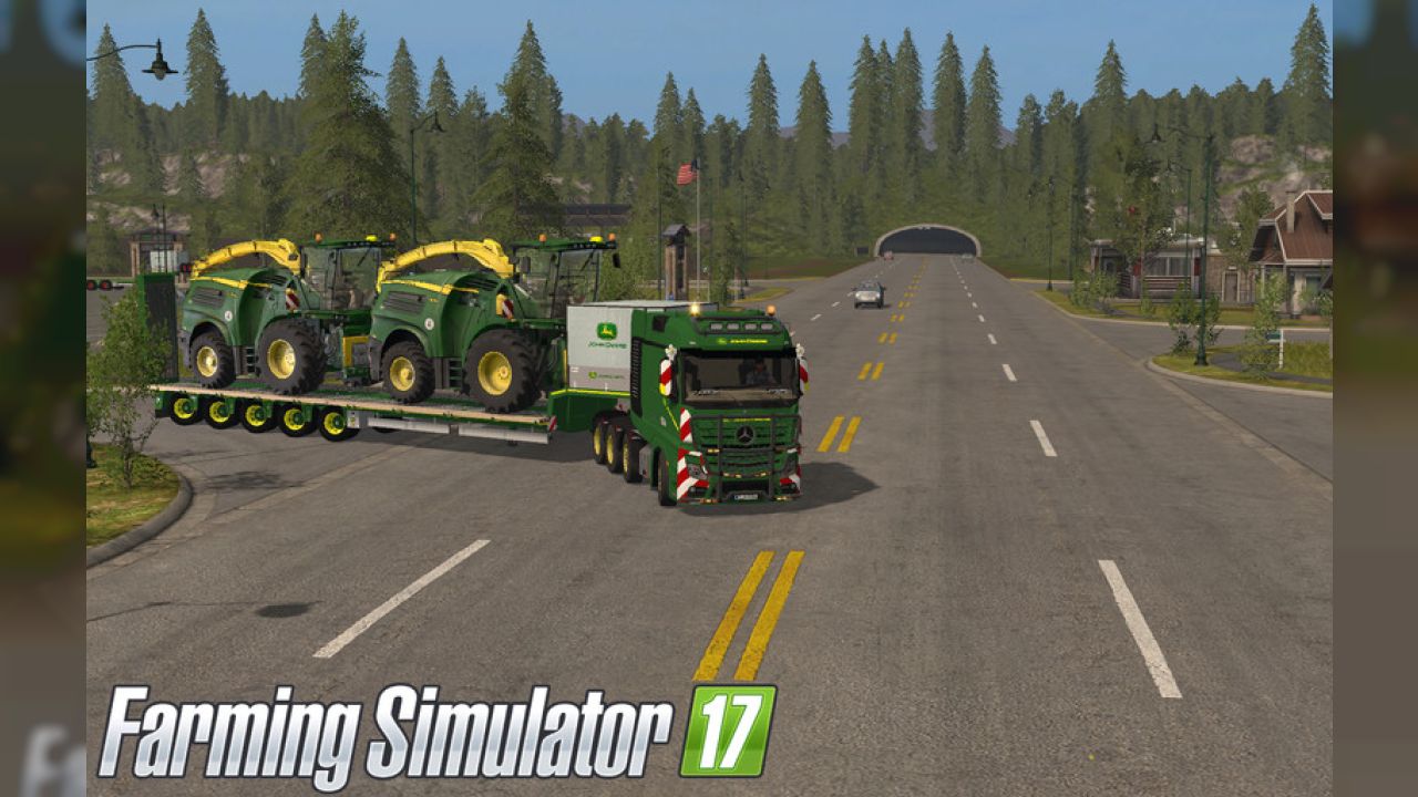 Doll Panther low loader FS17 - KingMods