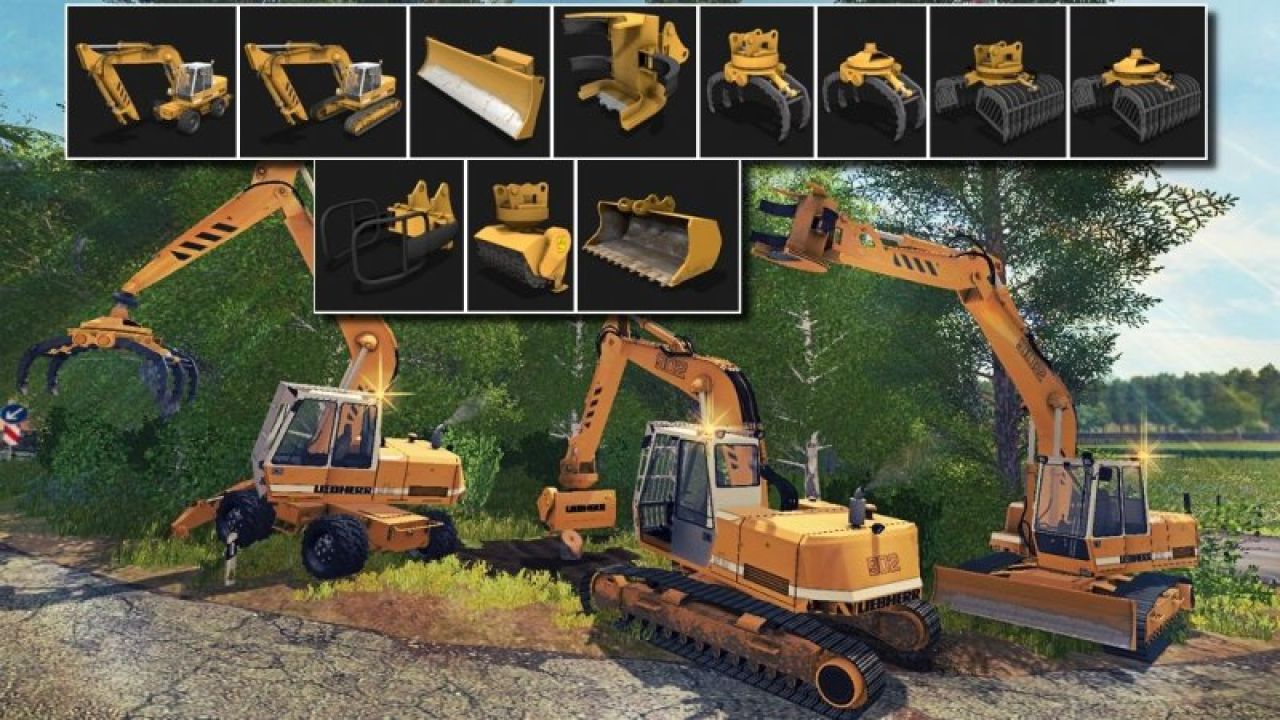 Excavator Liebherr 902 Pack v1.0.0.1