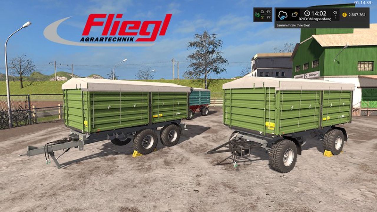 [FBM Team] Fliegl Trailer Set DH