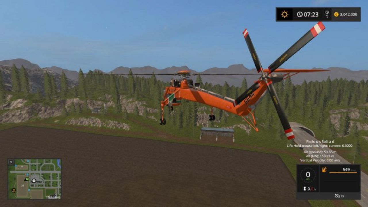 FDR LOGGING GRYPHON HELI V12