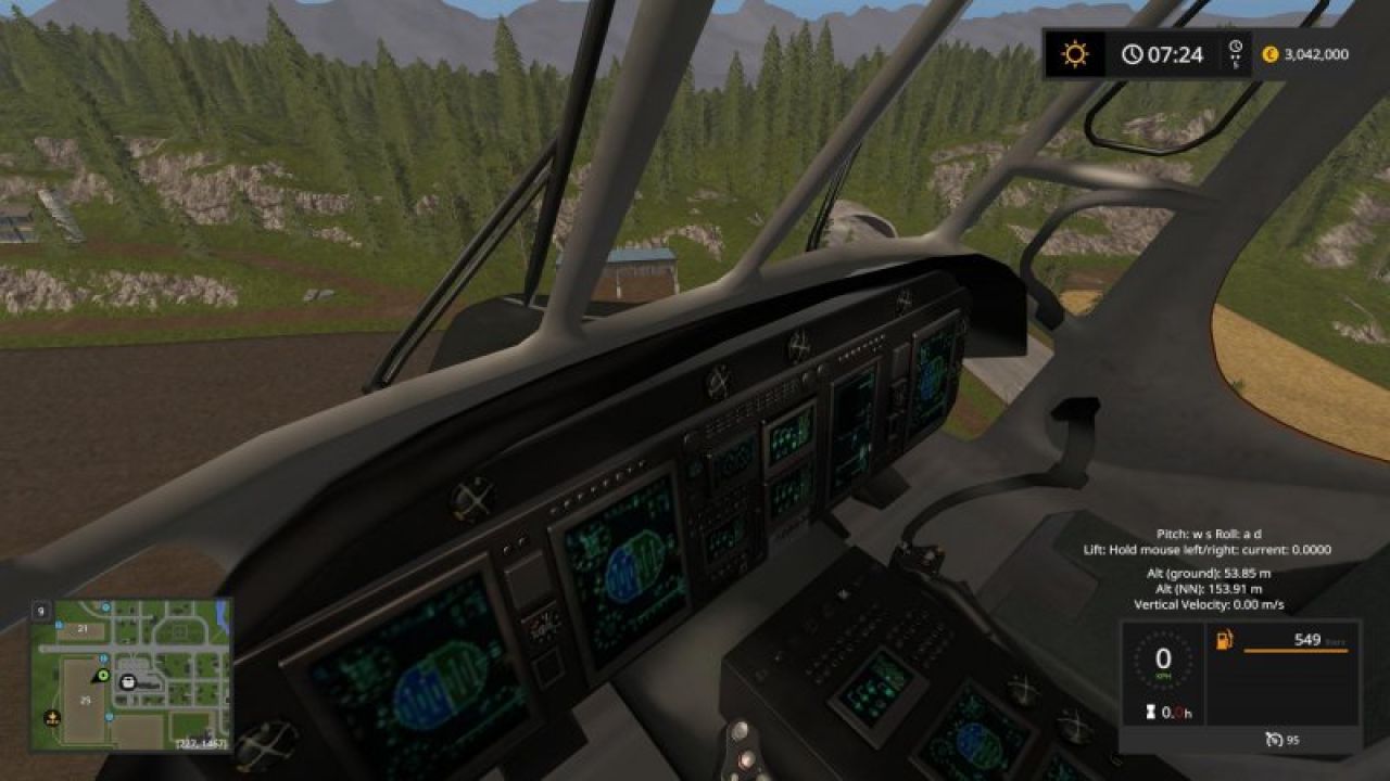 FDR LOGGING GRYPHON HELI V12