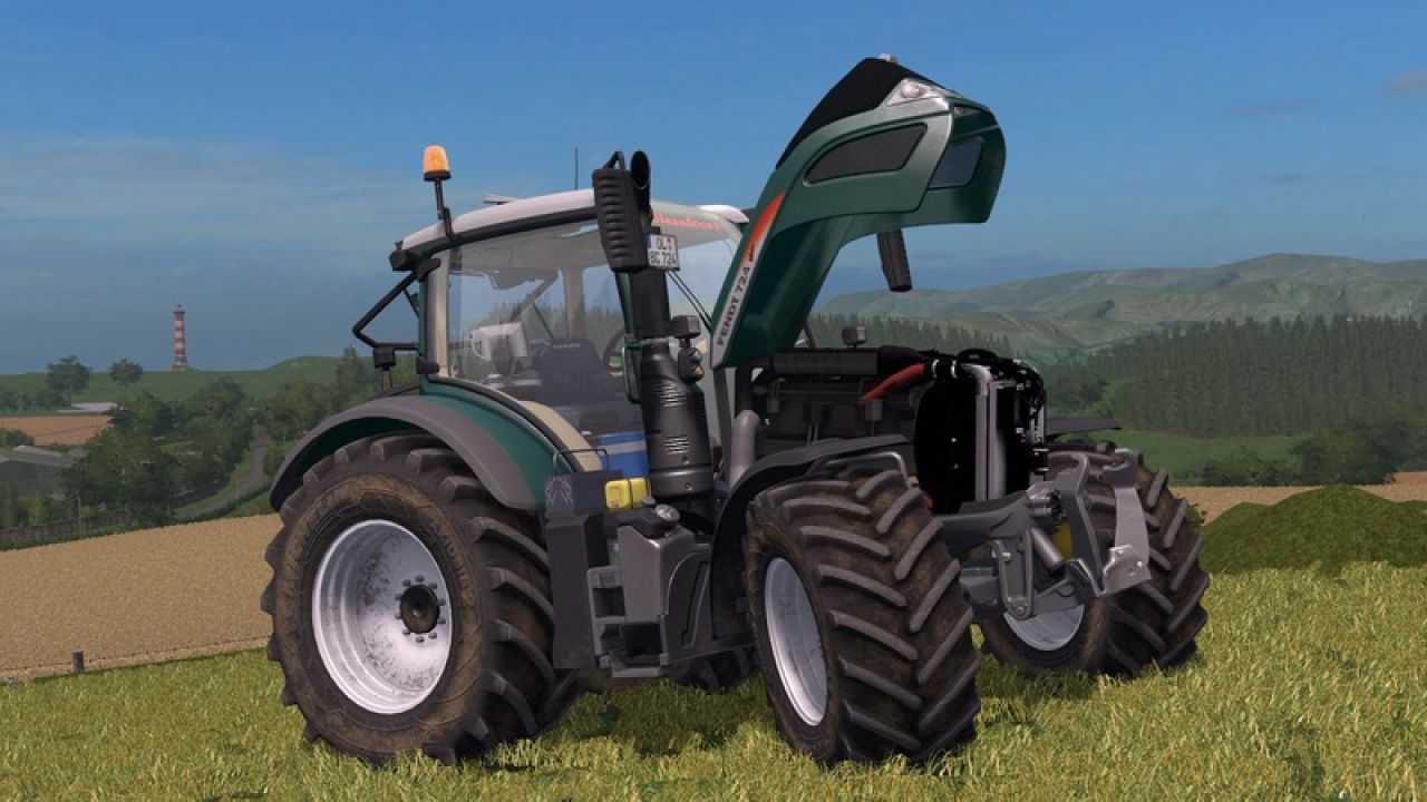 Fendt 700 Vario mit zeitlich sichtbaren LightBeams v1.0.1