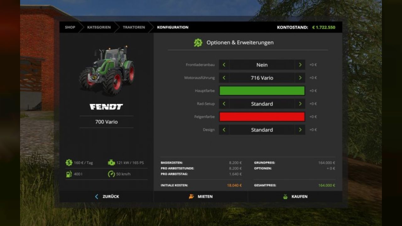 Fendt 700 Vario Spezial V2