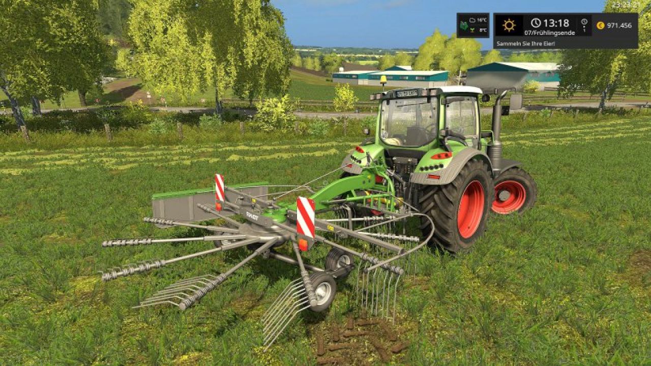 Fendt Former 456 DN Einkreiselschwader v1.1