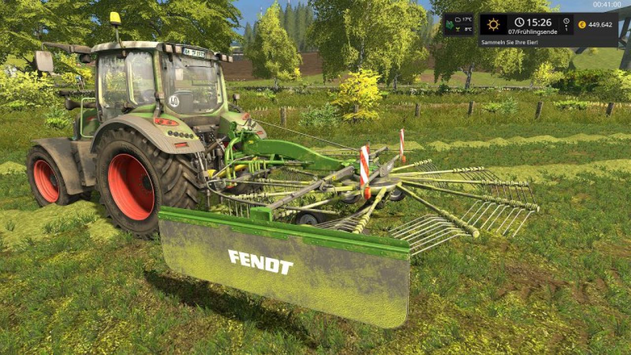 Fendt Former 456 DN Einkreiselschwader v1.1