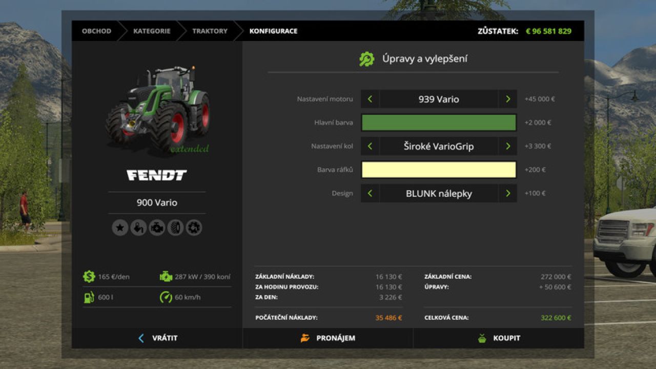 FENDT s4 900 erweitert