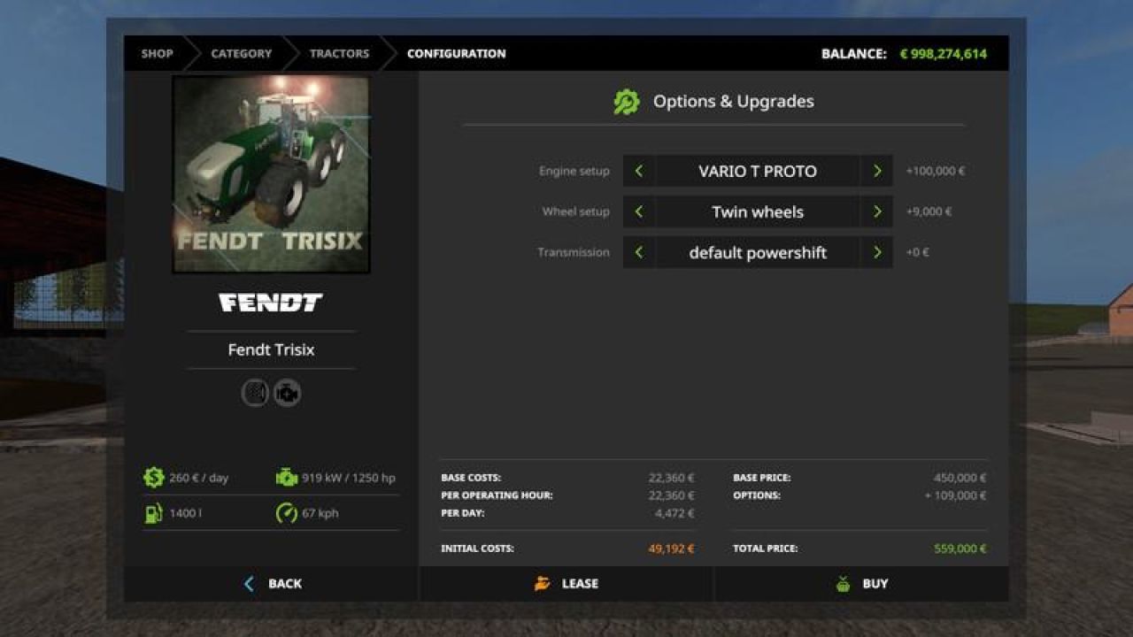 Fendt Trisix v1.1.0