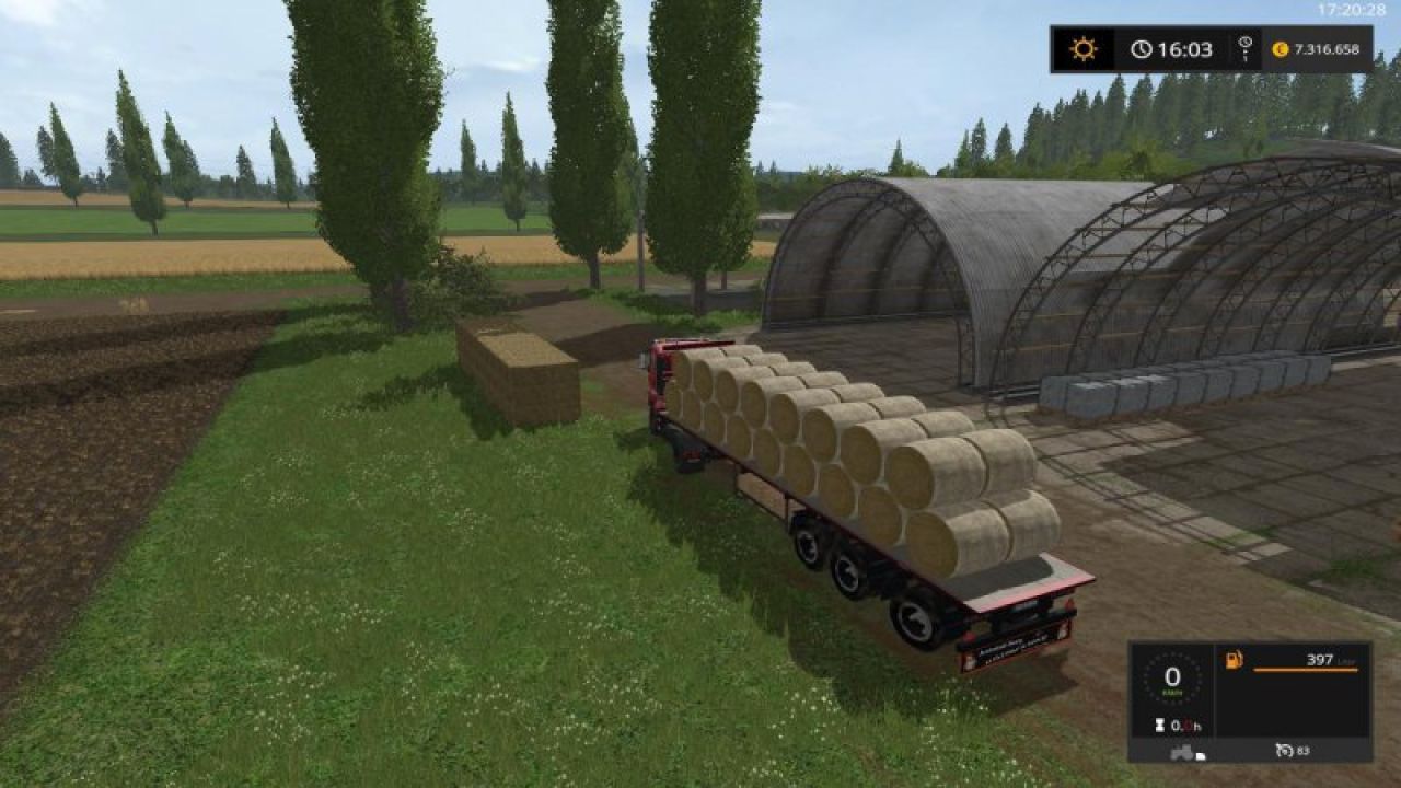 Flatbed UAL LS17wsb