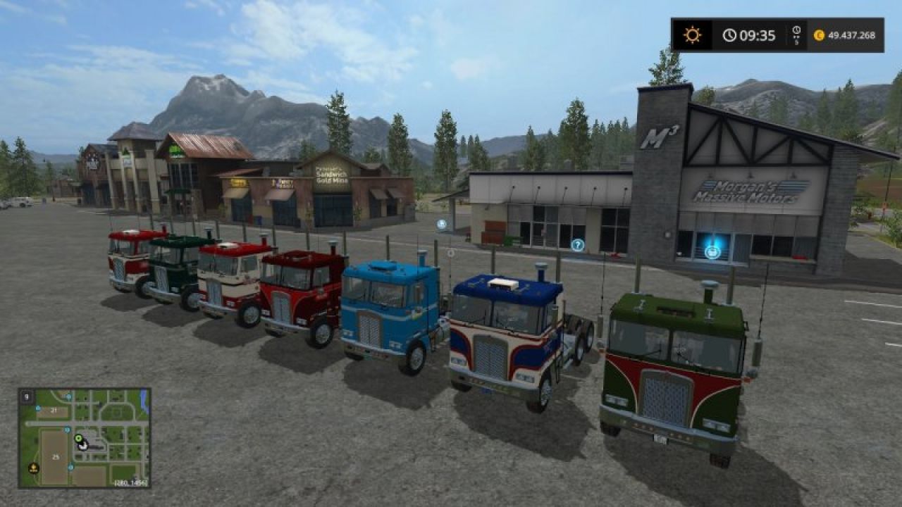 FS17_Kenworth_K100_1978_Pack LS17 - KingMods