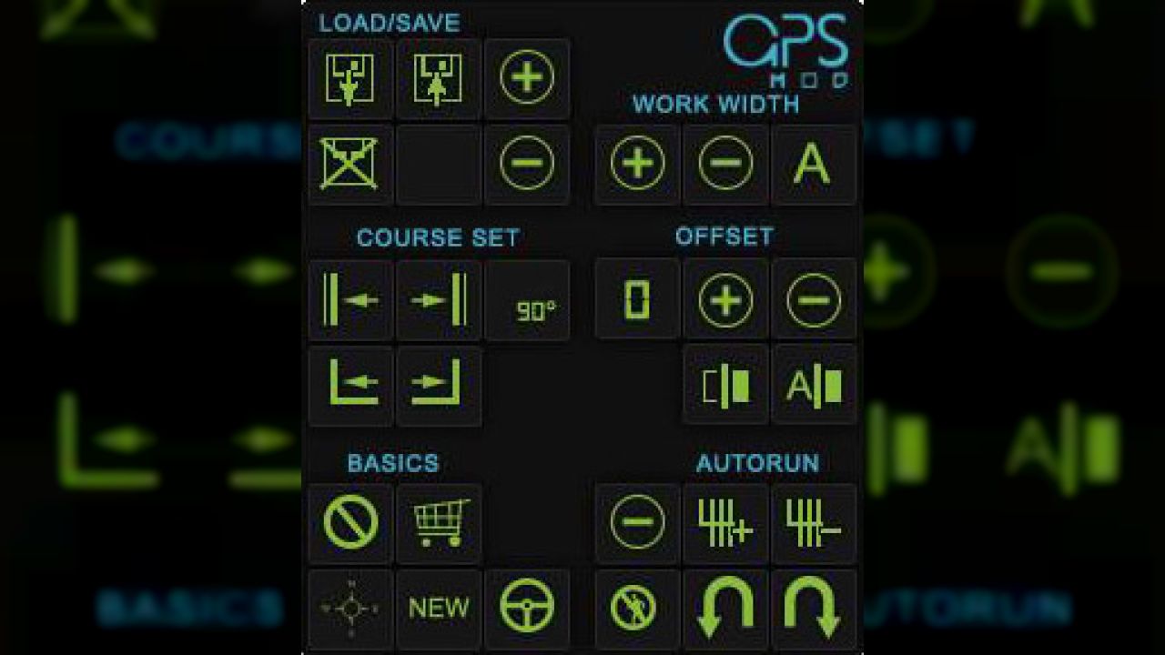 GPS HUD  Farming Sim 17 Skin