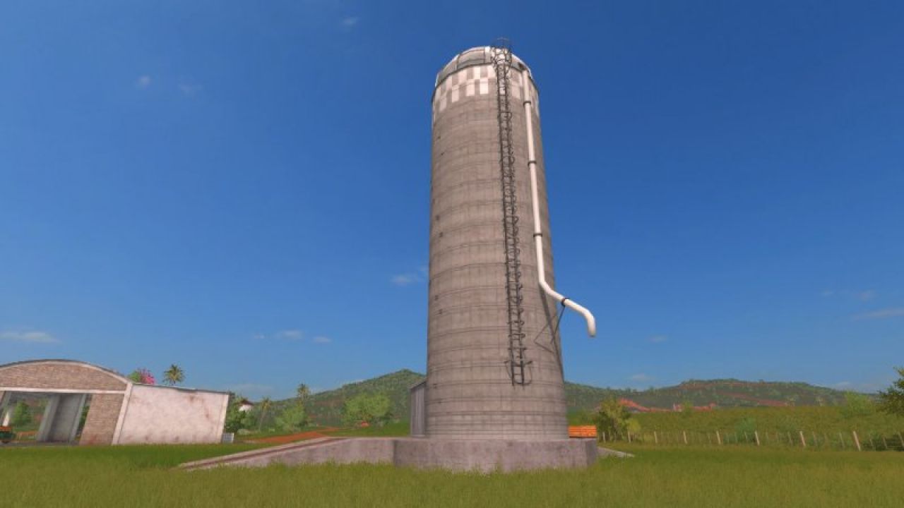 Grains Storage Silo Placeable