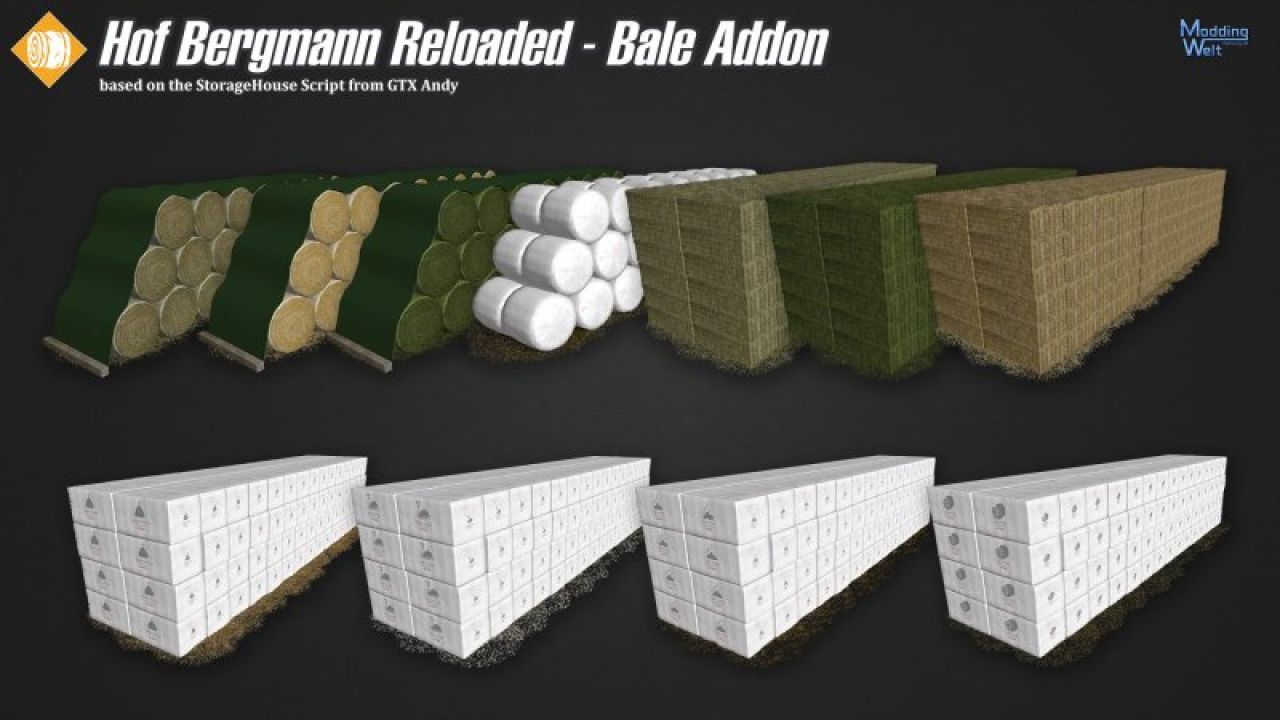 Hof Bergmann Reloaded - Bale Addon v1.0.0.1