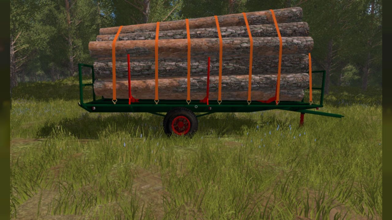 Homemade wood trailer