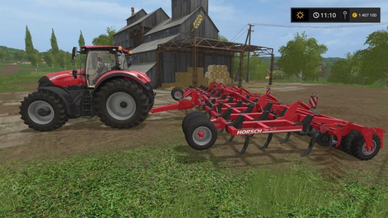 Horsch Tiger 10 LT Plough & Cultivator