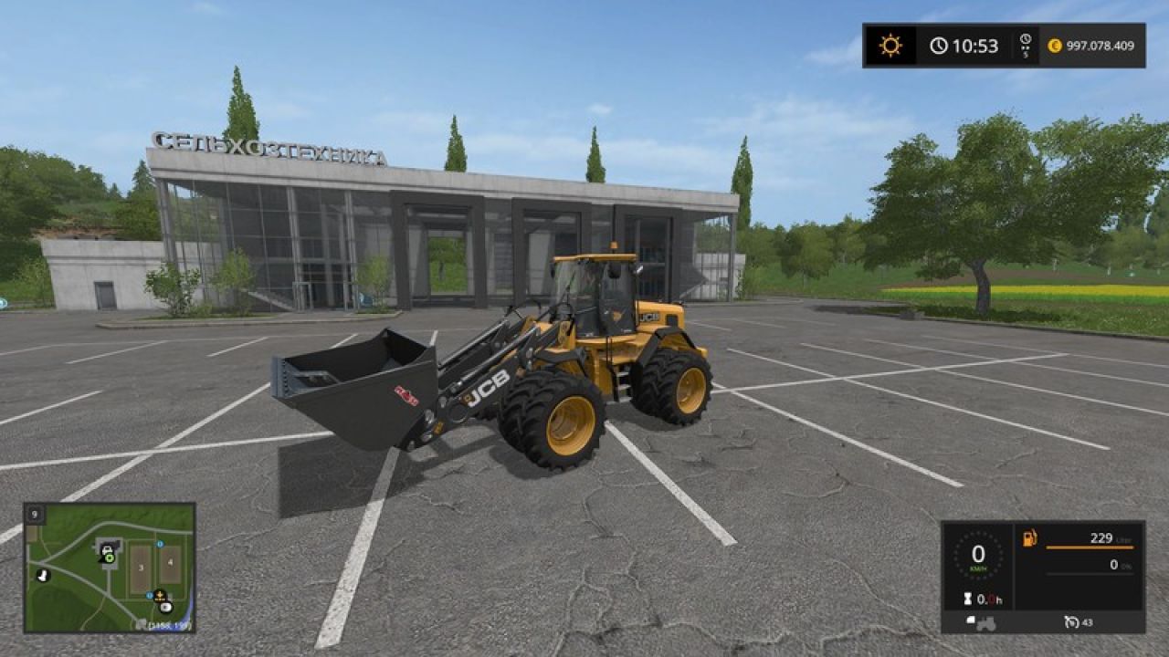 JCB 435s modified