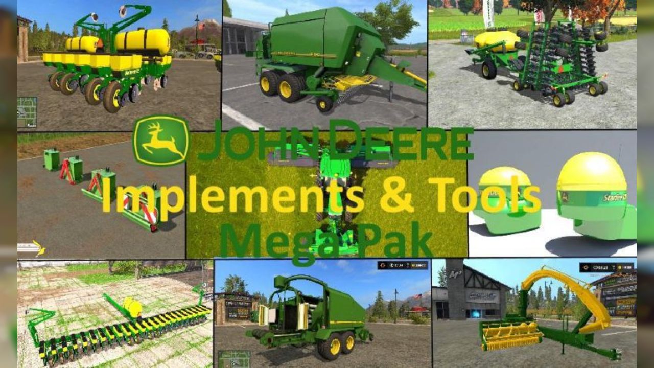 JD implements & tools Mega Pack