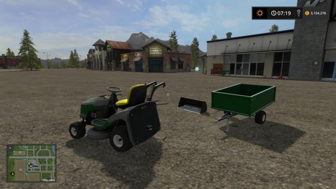 JD Tractor Pack (lawn mower)