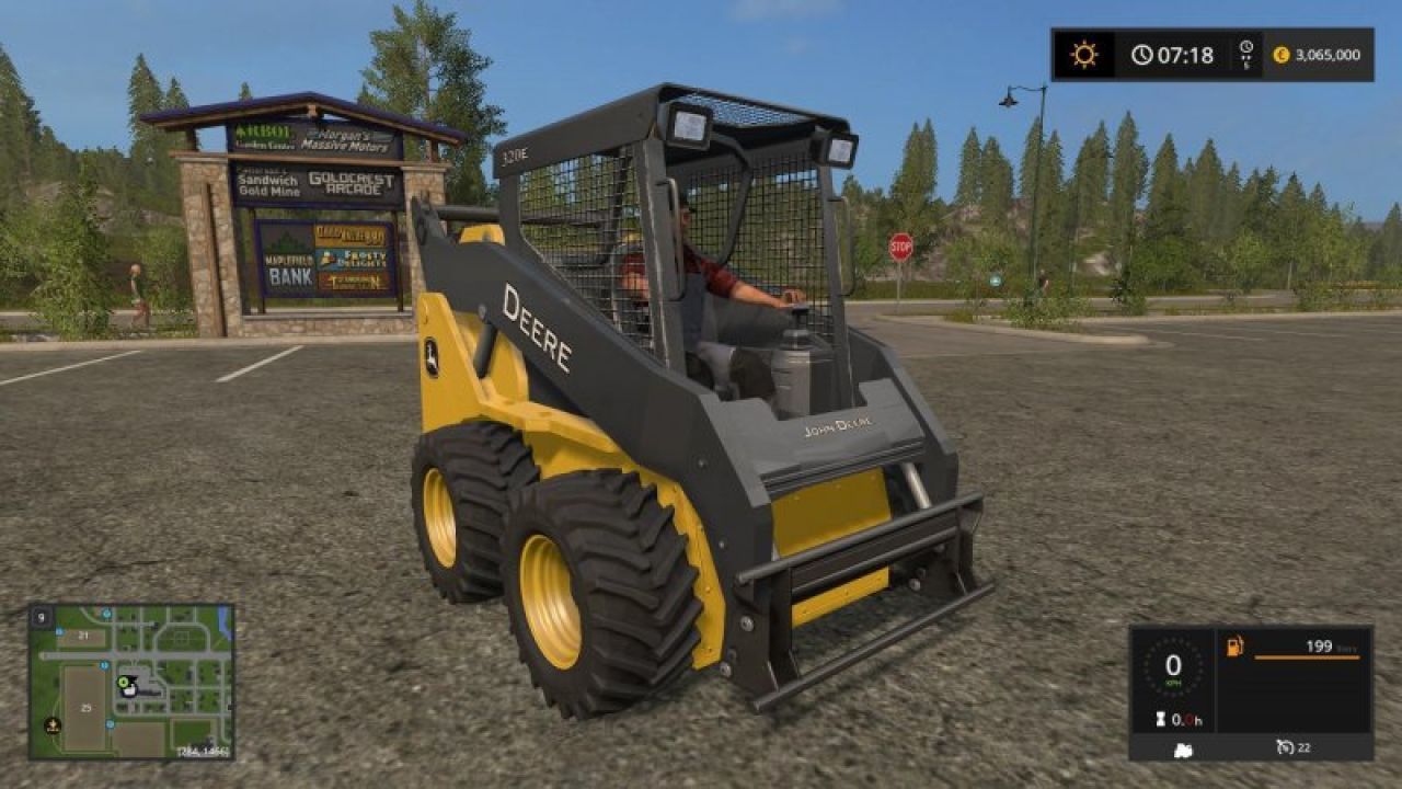 John Deere 320E Skidsteer