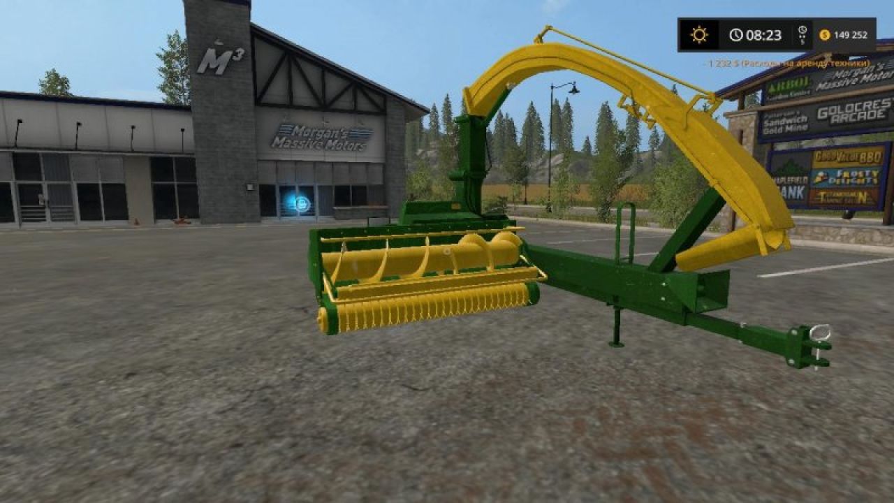 JOHN DEERE 3765 FORAGE HARVESTER V1.2