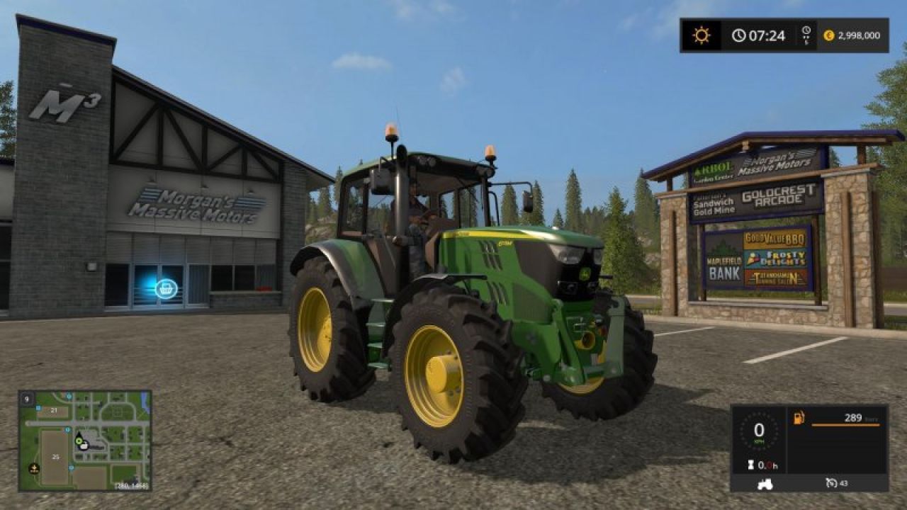 John Deere 6115M by AgentOre