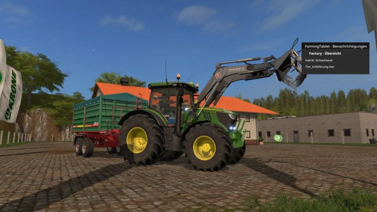 John Deere 6135R - 6215R - Stoll Frontlader DH v3.0