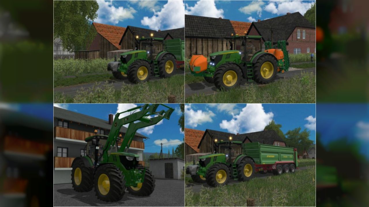 John Deere 6135R - 6250R WIP v2.1