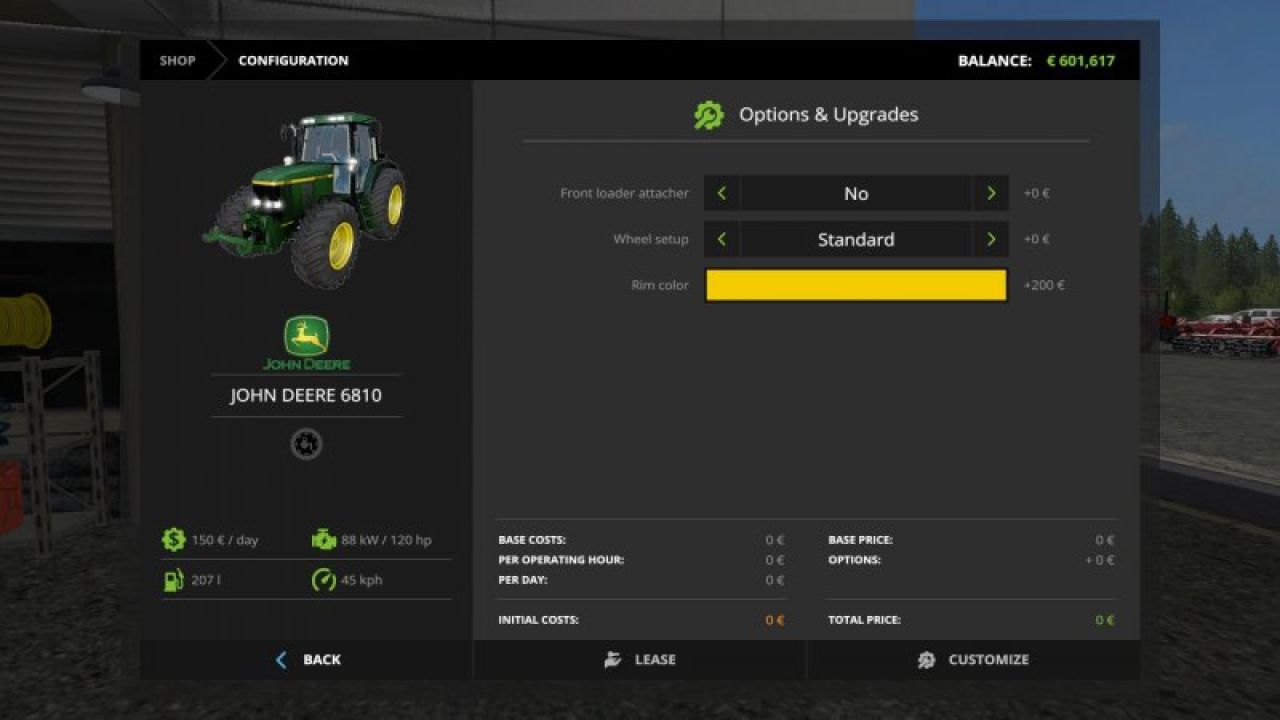 John Deere 6810 SP EDITION