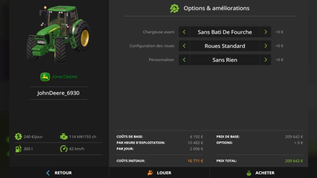 John Deere 6930