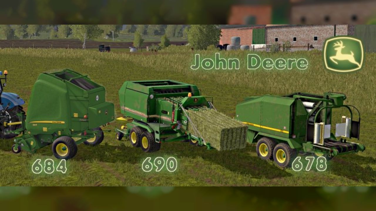 John Deere Balers Pack (684/690/678)